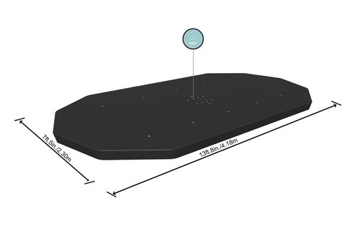 Flowclear cover power steel ovaal 427 - afbeelding 1