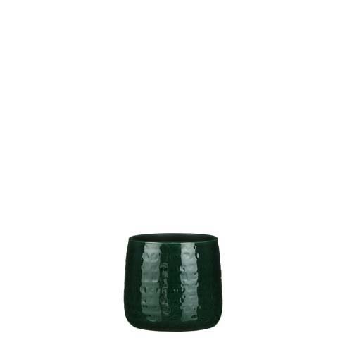 Floyd pot rond groen - h15xd17cm