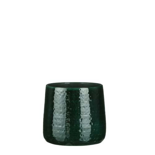 Floyd pot rond groen - h21xd24cm