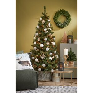 Triumph Forest Frosted krans groen - D 60 cm - afbeelding 4