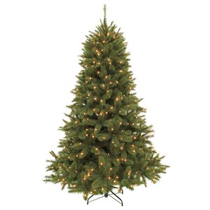 Triumph Tree Forest Frosted kunstkerstboom LED groen - H 185x D 130 cm - afbeelding 1