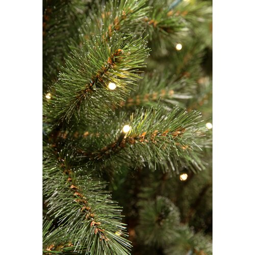 Triumph Tree Forest Frosted kunstkerstboom LED groen - H 185x D 130 cm - afbeelding 3