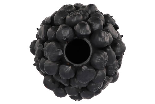 Fruitvaas zwart - 26 x 29 cm - afbeelding 2
