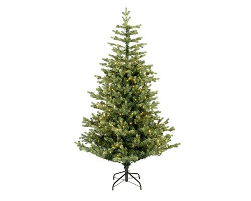 Everlands Geneva Fir LED kunstkerstboom groen - H 180 x D 116 cm - afbeelding 1