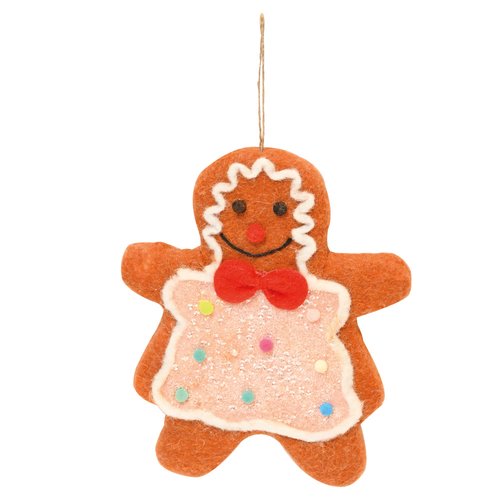 Gingerbread figuur vilt