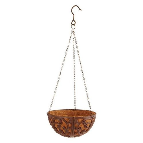 Hanging basket met cocos 25cm S