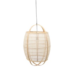 Hanglamp bamboe D 43 x H 66 cm natural