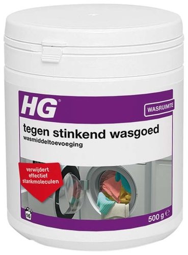 HG tegen stinkend wasgoed wasmiddeltoevoeging 500 gr