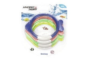 Hydro swim dive rings lil fish 3 jr + - afbeelding 6