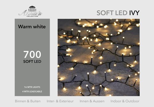 Anna's Collection SOFT LED IVY warm wit 700L - 16m