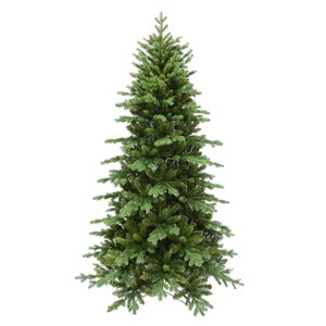 Evergreen Janga SLIM kunstkerstboom groen - H 240 x D 133 cm - afbeelding 1