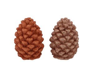 Jingle Nude/Copper Pinecone Ass 7 x 7 x 10 cm - afbeelding 1