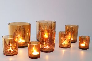 Jolly Transparent Brown T-Lights Ass 15 x 15 cm - afbeelding 3