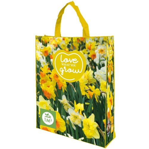 JUB Holland Shopping Bag met Narcissus Mix 'Love what you Grow'