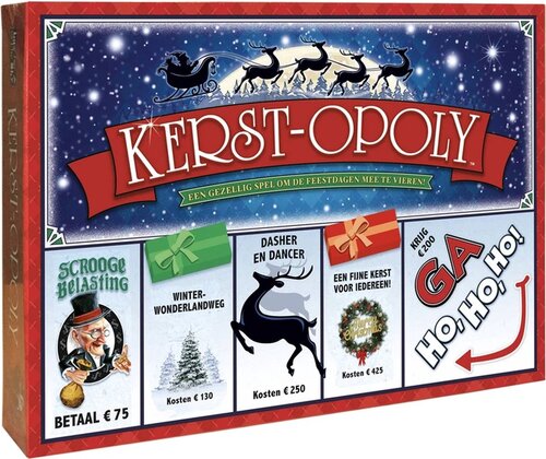 Jumbo bordspel Kerst-Opoly - afbeelding 4