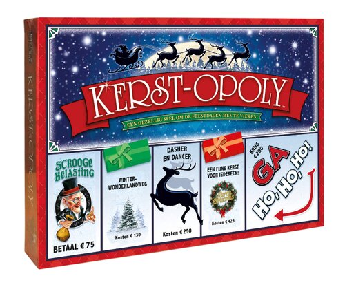 Jumbo bordspel Kerst-Opoly