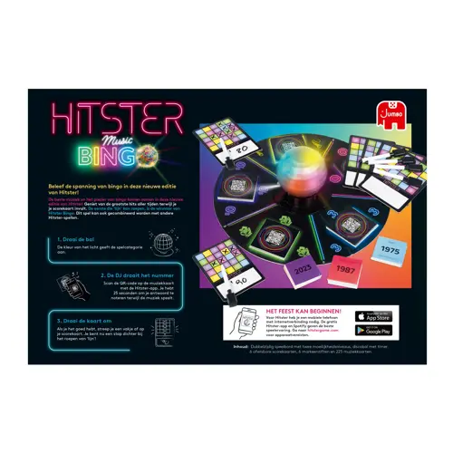 Jumbo Hitster Bingo bordspel - afbeelding 4