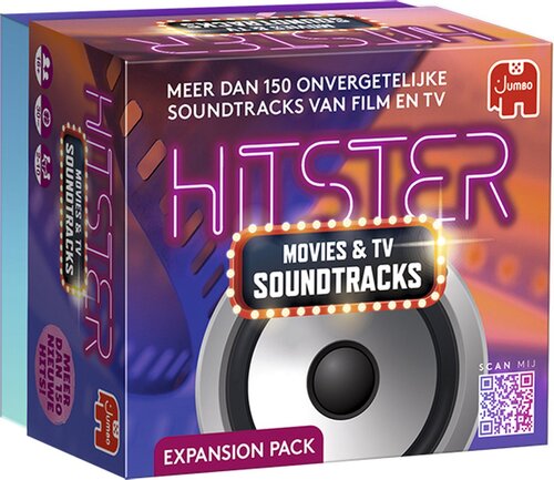 Hitster uitbreidingsset Movies & TV Soundtracks partyspel - afbeelding 1