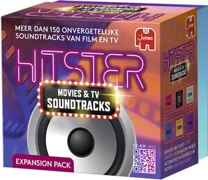 Hitster uitbreidingsset Movies & TV Soundtracks partyspel - afbeelding 2