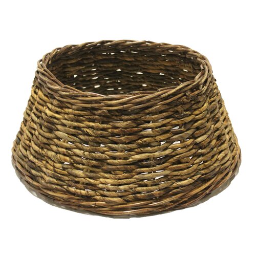 Kerstboomhuls abaca naturel - D 60 x H 26 cm