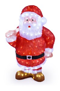 Kerstman Acryl LED 180L - 50 x 35 x 80 cm - afbeelding 1