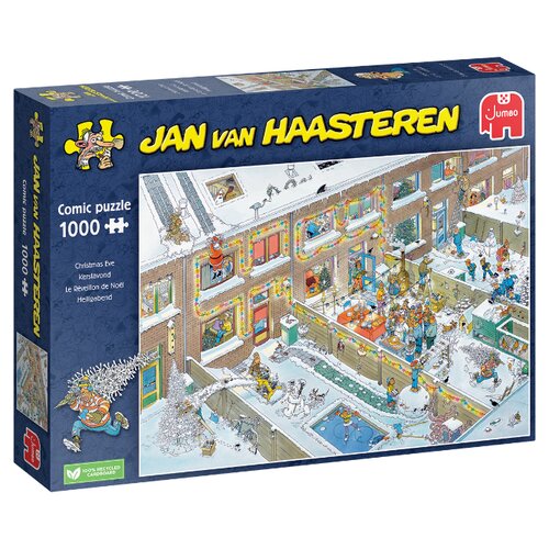 Kerstpuzzel Jan van Haasteren Christmas Eve 1000