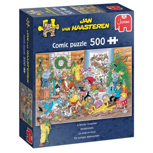 Kerstpuzzel Jan van Haasteren Kerstkriebels 500