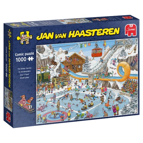 Kerstpuzzel Jan van Haasteren Winter Games 1000