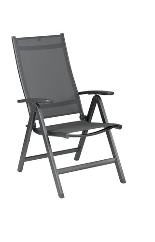 Kettler EASY fauteuil, verstelbaar antraciet - afbeelding 1