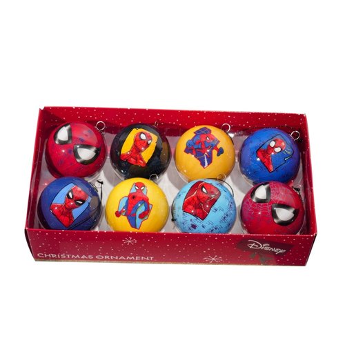 Kurt S. Adler Kerstballen Disney 60mm Spiderman - 8 stuks