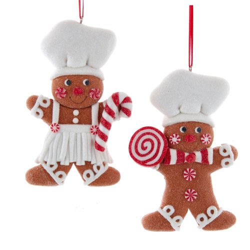 Kurt S. Adler Ornament Claydough gingerbread chef