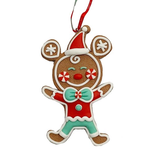 Kurt S. Adler Ornament Disney Gingerbread Mickey Mouse