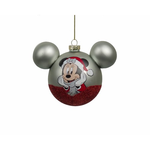 Kurt S. Adler Ornament Disney Minnie Mouse Orenbal gr/rd