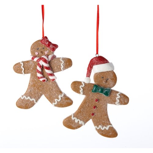 Kurt S. Adler Ornament Gingerbread jongen/meisje