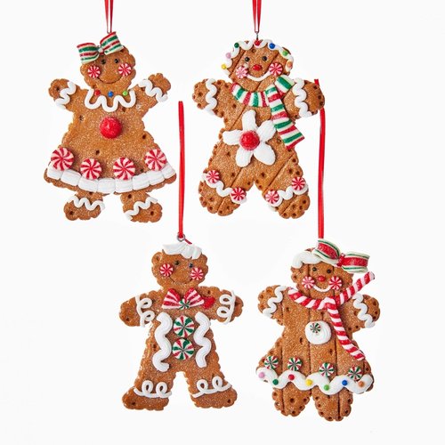 Kurt S. Adler Ornament Gingerbread jongen/meisje