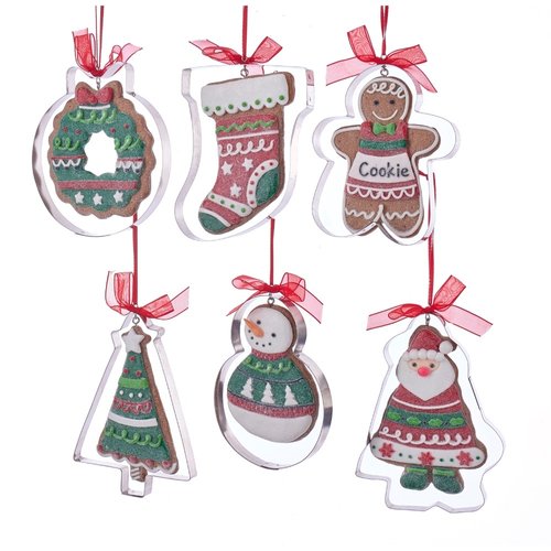 Kurt S. Adler Ornament Gingerbread met koekjesvorm