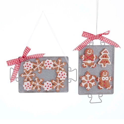 Kurt S. Adler Ornament Gingerbread op bakblaat