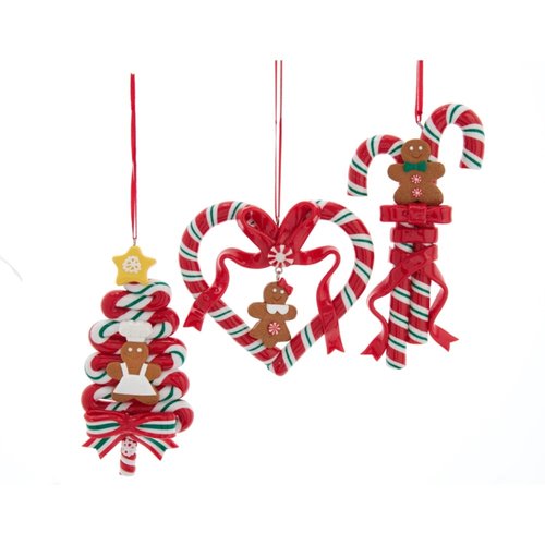 Kurt S. Adler Ornament Snoep met gingerbread