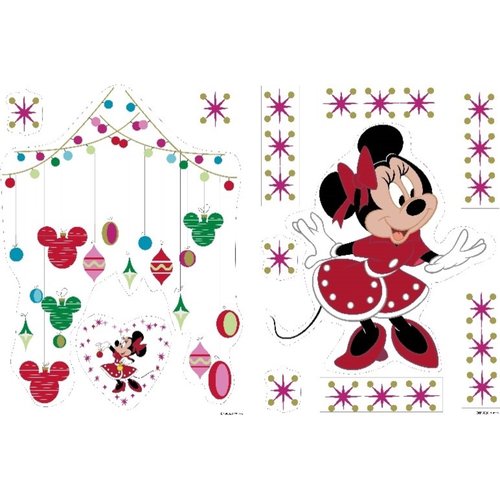 Kurt S. Adler Raamsticker Disney Minnie Mouse