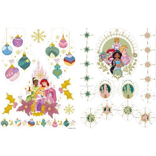 Kurt S. Adler Raamsticker Disney Princessen 2