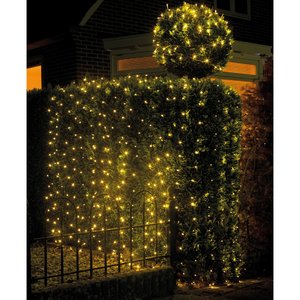 Lumineo Durawise Net verlichting 192 L Warm wit - 180 cm - afbeelding 3