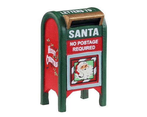 Lemax Christmas mailbox