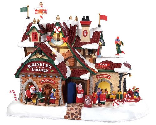 Lemax Kringle’s cottage, with 4,5V adaptor