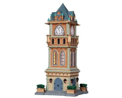 Lemax Municipal Clock Tower, B/O Led