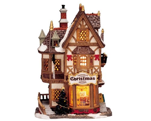 Lemax Tannenbaum Chirstmas shoppe, B/O LED