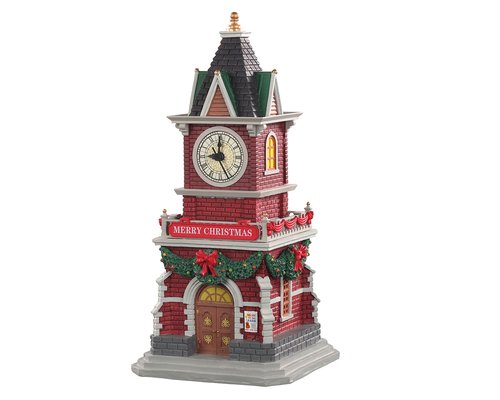 Lemax Tannenbaum clock tower, B/O (1,5V)