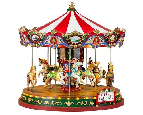 Lemax The grand carousel, with 4,5V adaptor