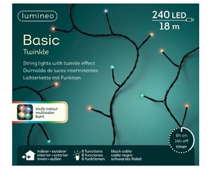 Lumineo Led basics multi twinkle 240 L - 1800 cm - afbeelding 3