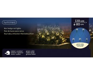 Lumineo LED Box Net lights 120L Warm wit - D 80 cm - afbeelding 1