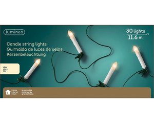 Lumineo LED Candle lights 30L Warm wit - 1160 cm - afbeelding 1